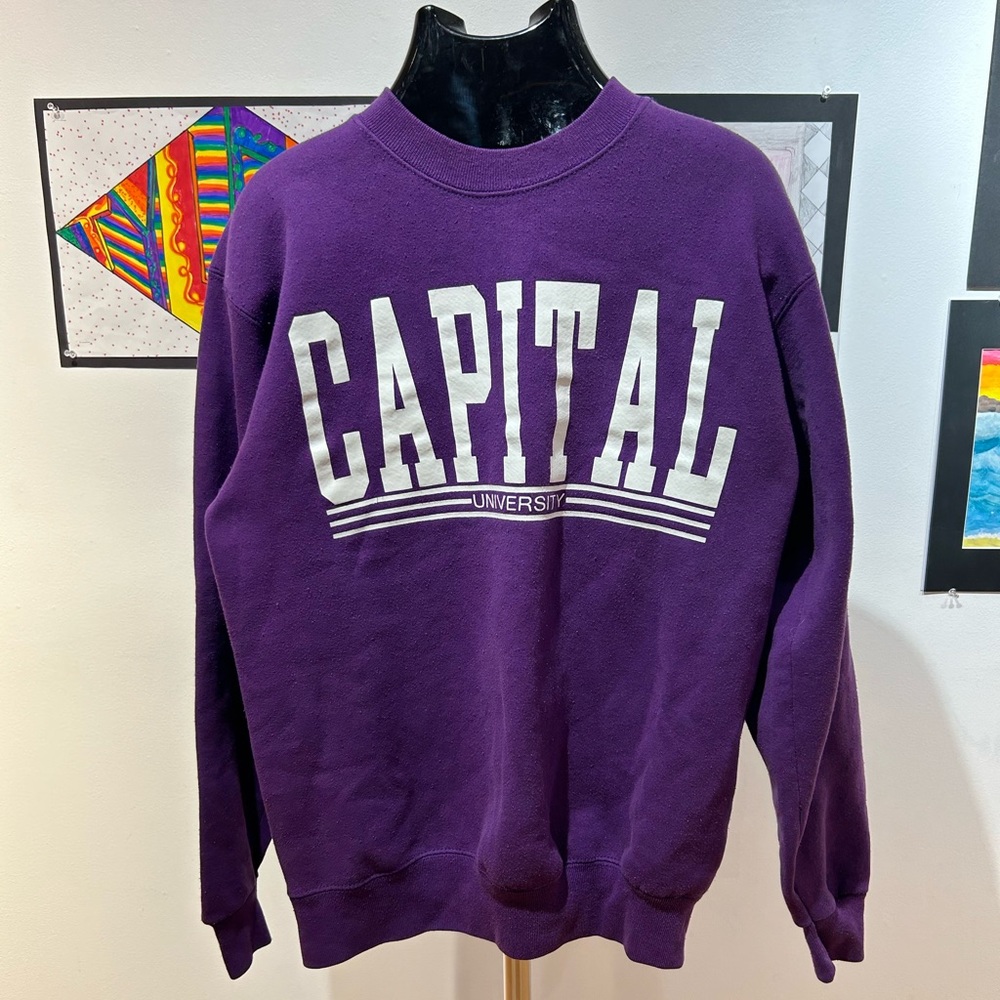 Vintage 80’s Capital University Sweatshirt